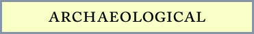 archaeological